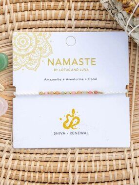 Lotus & Luna - Shiva Namaste Bracelet